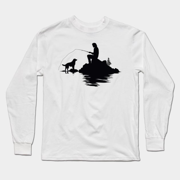 Fisherman's Friend Long Sleeve T-Shirt by TooplesArt